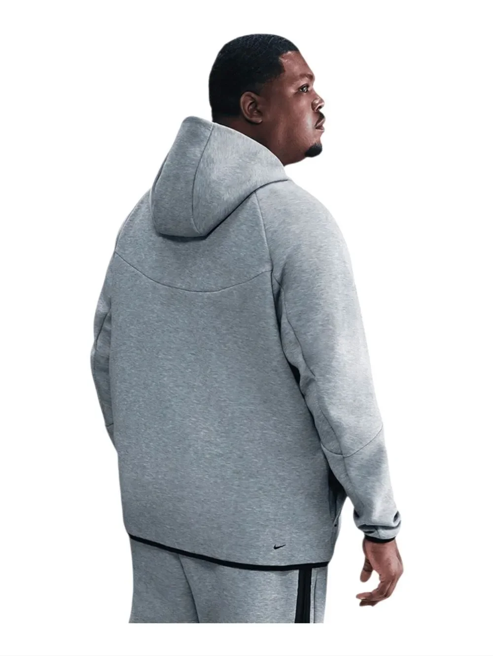 Nike Tech Fleece Hoodie Mens 2XL Gray Windrunner Full Zip Jacket HV0949-063 U